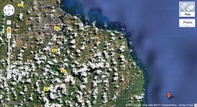 Epicentre Dar es Salaam, Tanzania earthquake on 10 June 2011