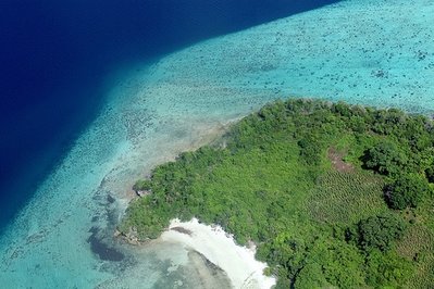 Pemba island aerial view